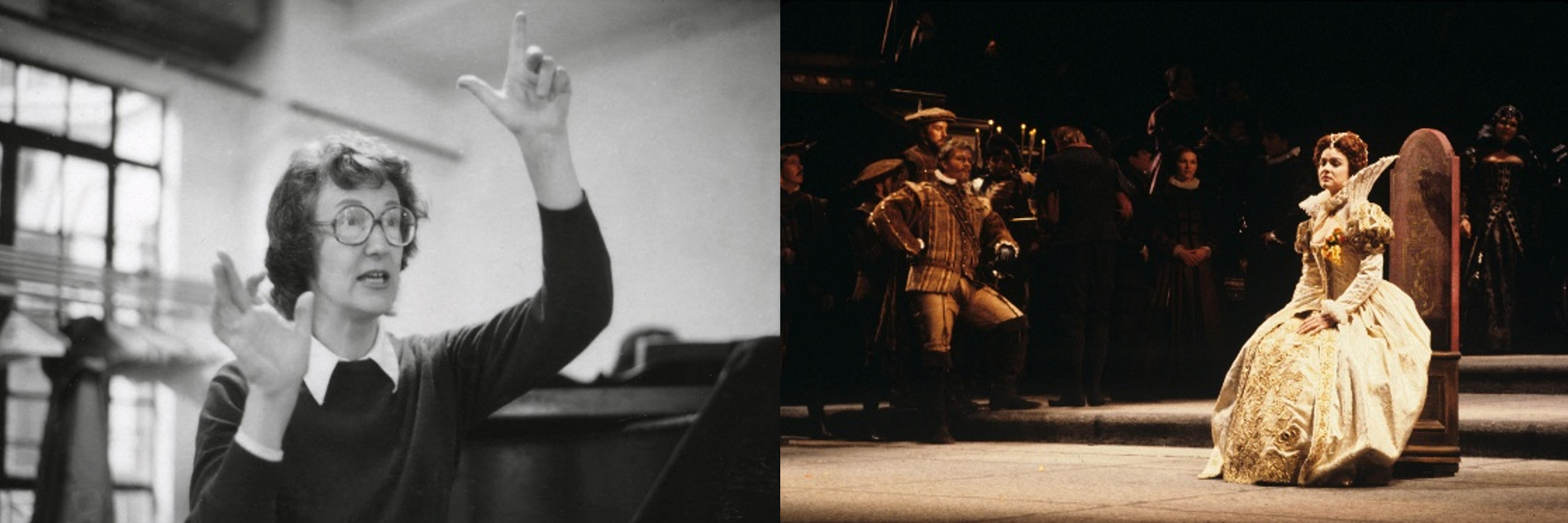 Thea Musgrave and pictures from 1979 production.