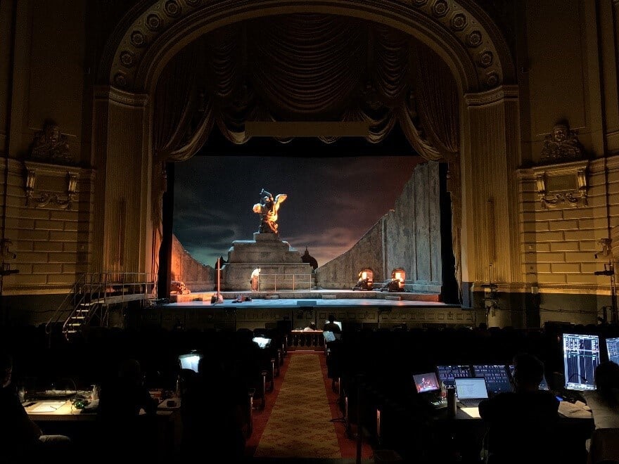 Tech&rsquo;ing Acts I and III of Tosca in the theater