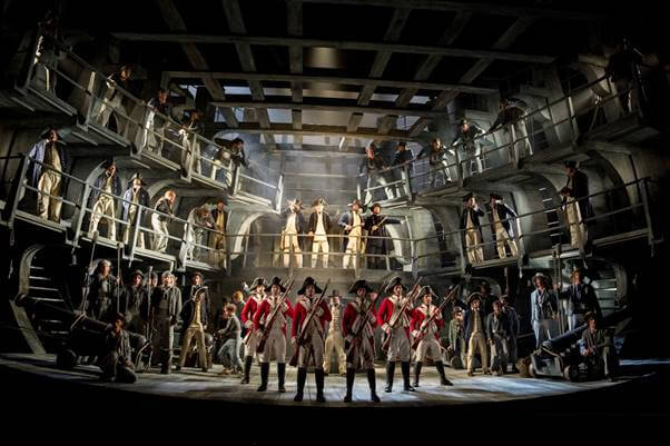 Glyndebourne&rsquo;s production of Billy Budd, opening at San Francisco Opera on September 7. Photo by Alastair Muir.