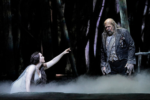 Emerging from the waters in Rusalka. Photo by Cory Weaver.