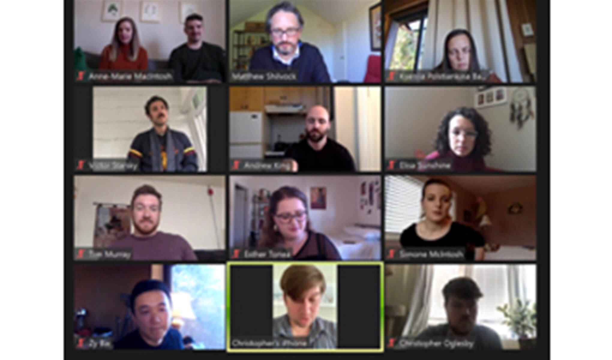 In conversation with the Adlers about Zoom, on Zoom.