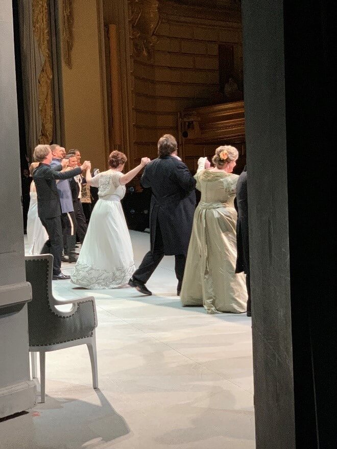 Photos of Ellie&rsquo;s bow on opening night of Arabella along with backstage celebrations with the cast and creative team!