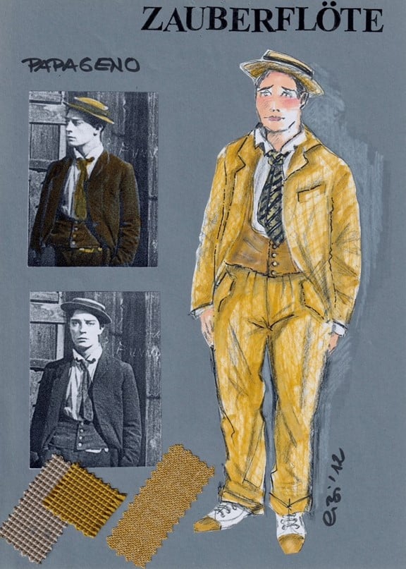 Esther Bialas&rsquo; design for Papageno.