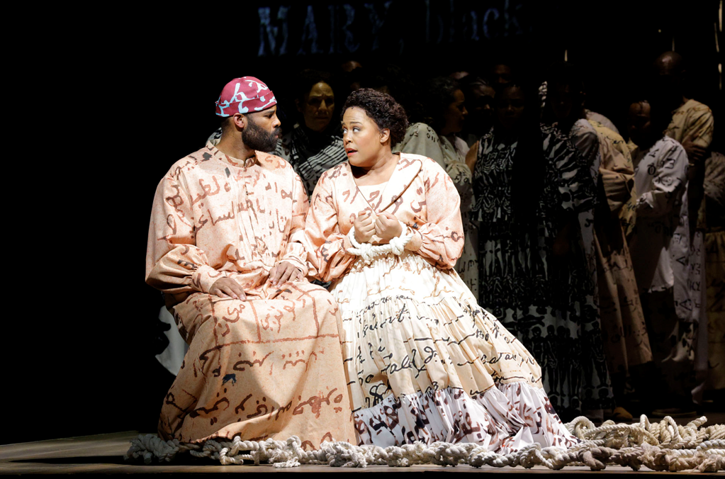 Omar (Jamez McCorkle) and Julie (Brittany Renee).