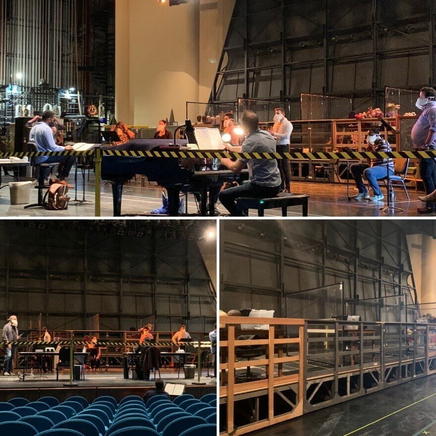 On Tuesday, March 30, we began our first music rehearsals in Marin.