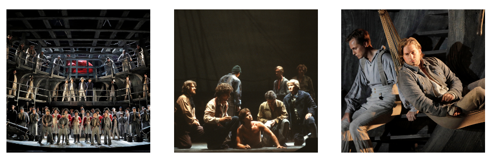 3 scenes from Billy Budd