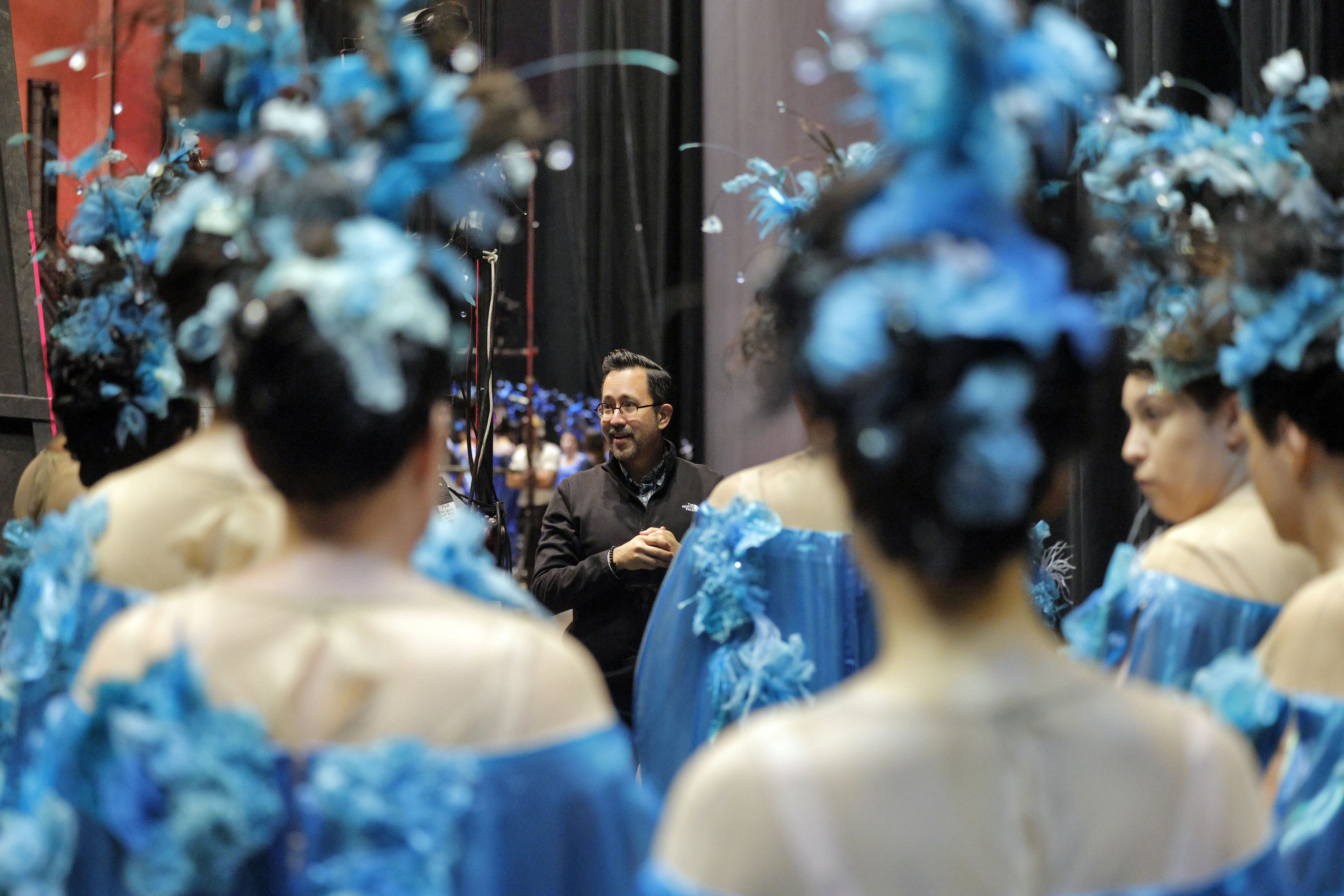 backstage at SF Opera