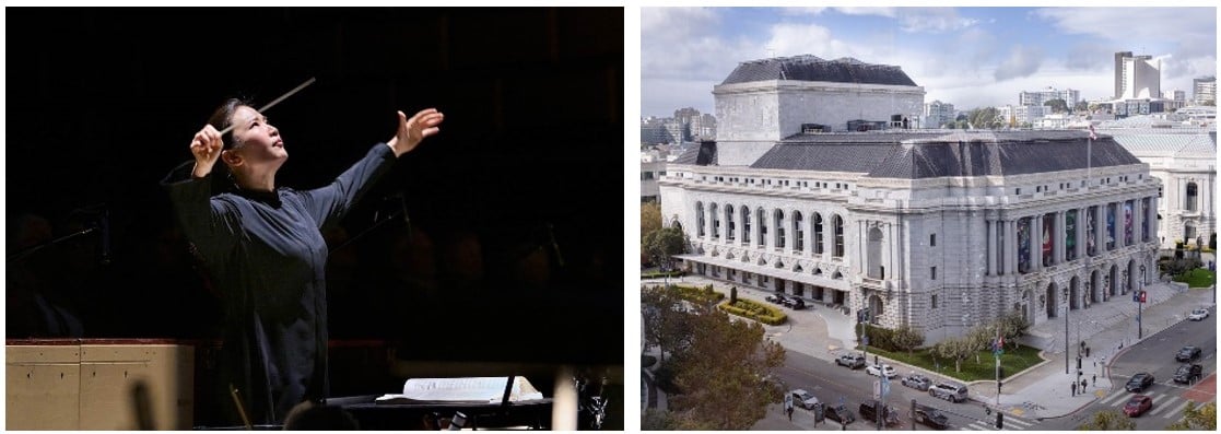 Music Director Eun Sun Kim; The War Memorial Opera House.