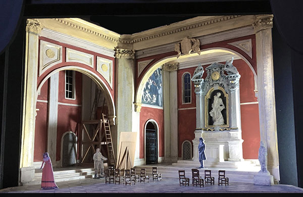 Our new Tosca, Act I.