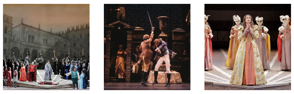 3 scenes from Romeo & Juliet